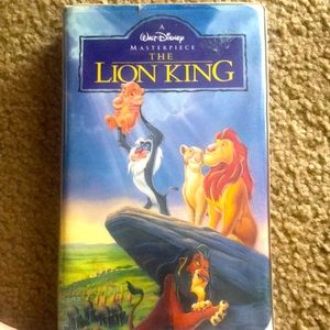 VHS THE LION KING